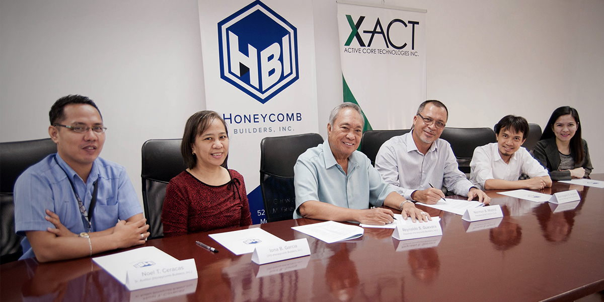 X-act-sign-application-service-agreement-with-Honeycomb-Builders-Inc.
